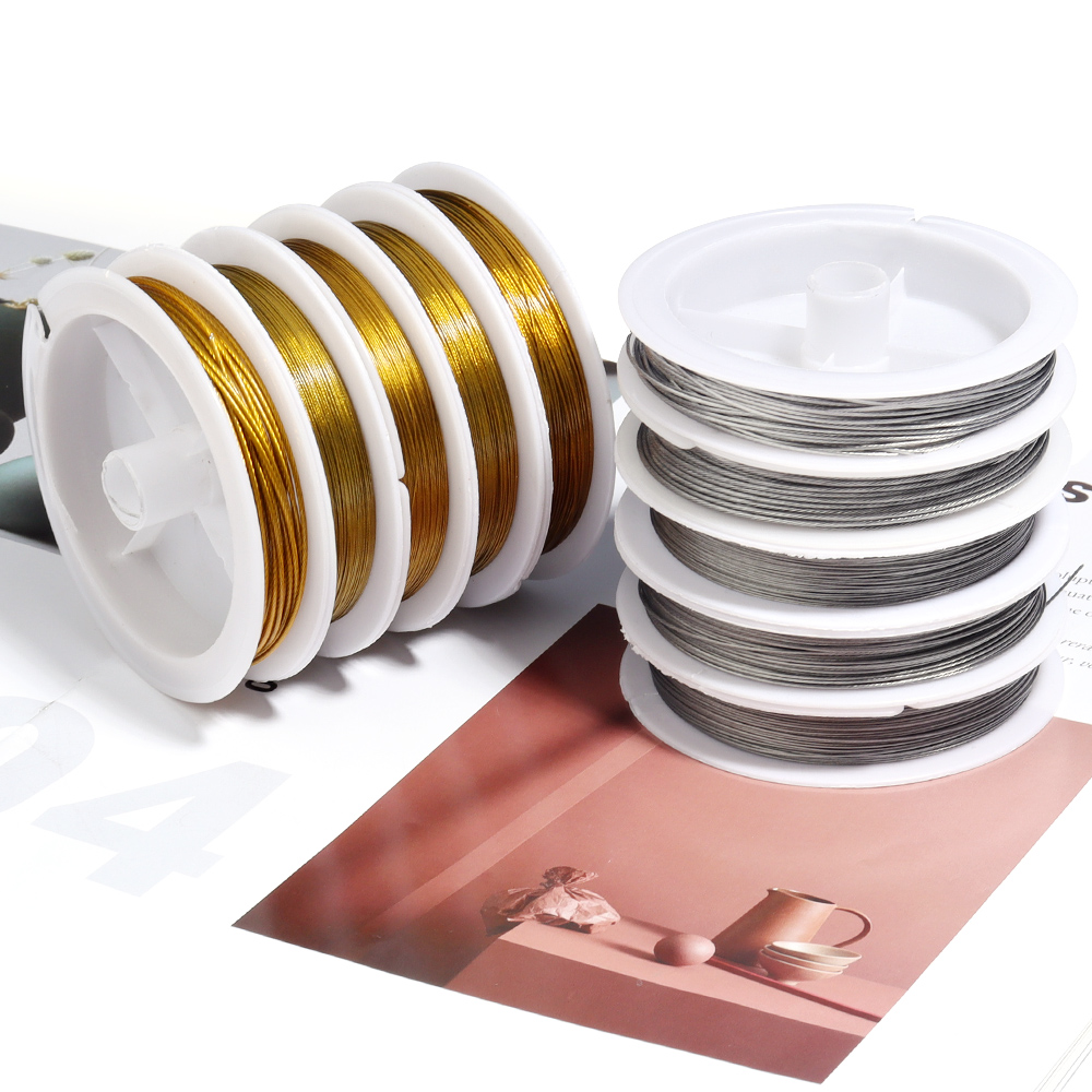 Jewelry Making Thread - 1 rouleau de fil en acier