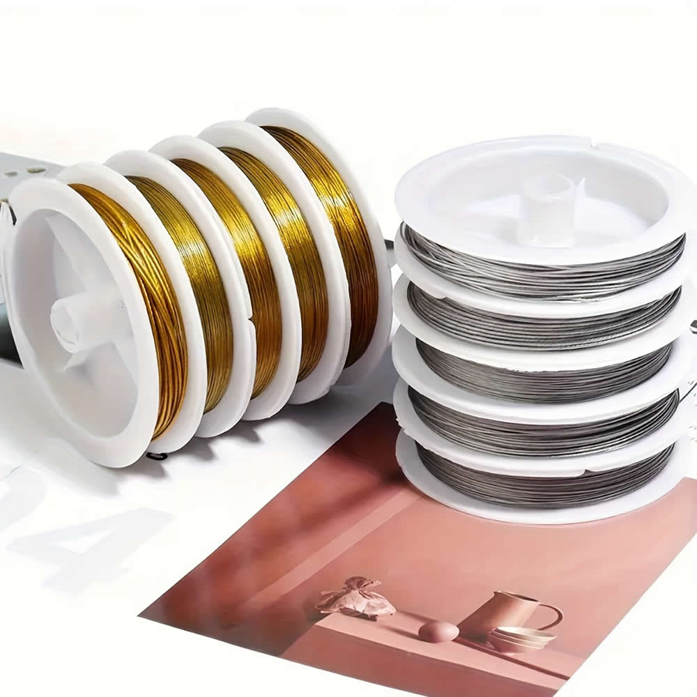 Jewelry Making Thread - Fil de corde en acier inoxydable