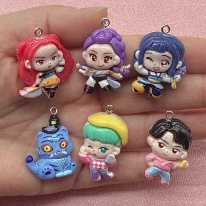 Jewelry Making Accessories - Pendentif en résine de dessin animé,