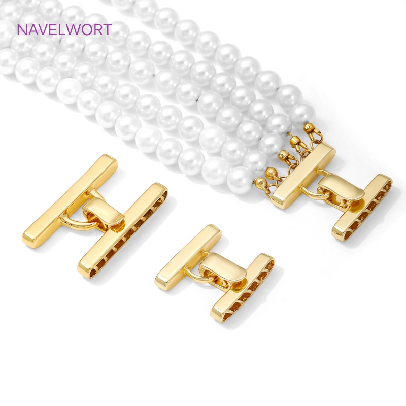 Jewelry Making Articles - Fermoir de collier multi-brins, connecteur de