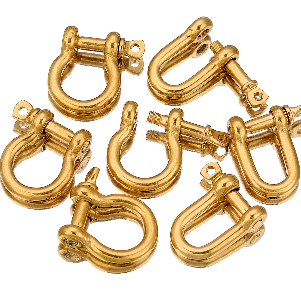 Jewelry Making Metal Supplies - Fermoirs en acier inoxydable doré en