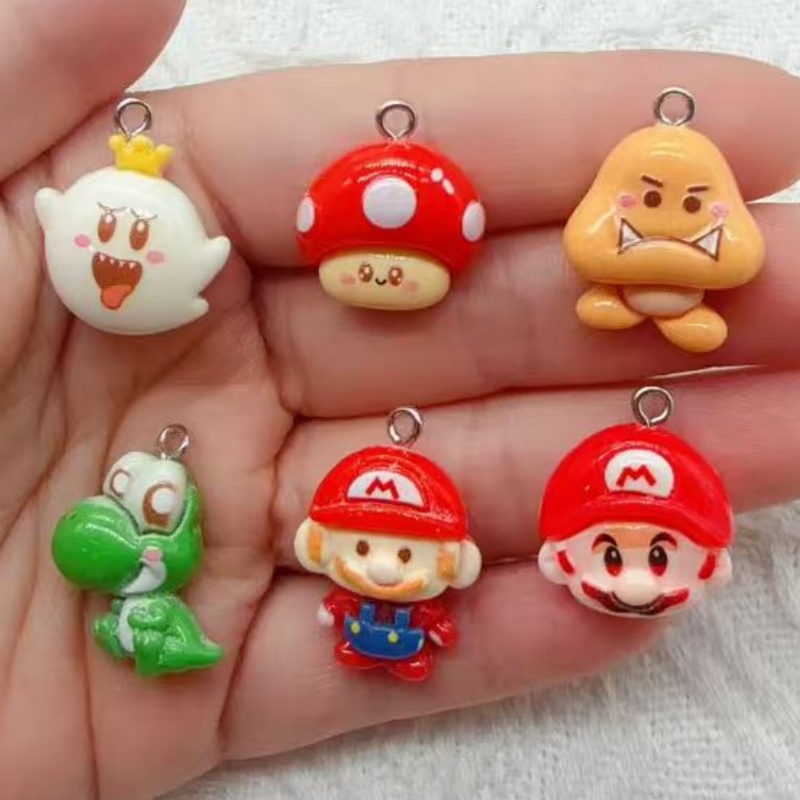 Jewelry Making Accessories - Pendentif en résine de dessin animé,