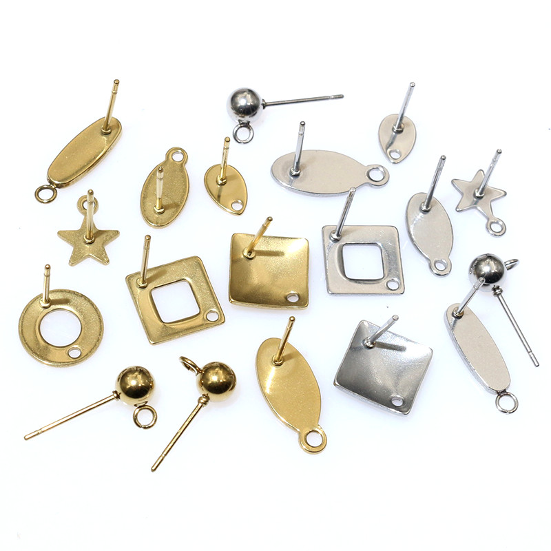 Jewelry Making Articles - 20pcs En Acier Inoxydable Artisanat Boucle