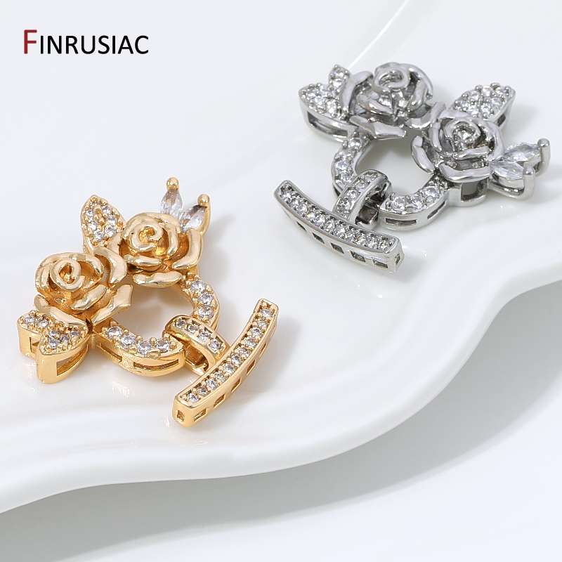 Fermoirs en laiton plaqué or 1 - Jewelry Making Articles avis et prix