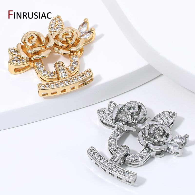 Fermoirs en laiton plaqué or 1 - Jewelry Making Articles avis et prix