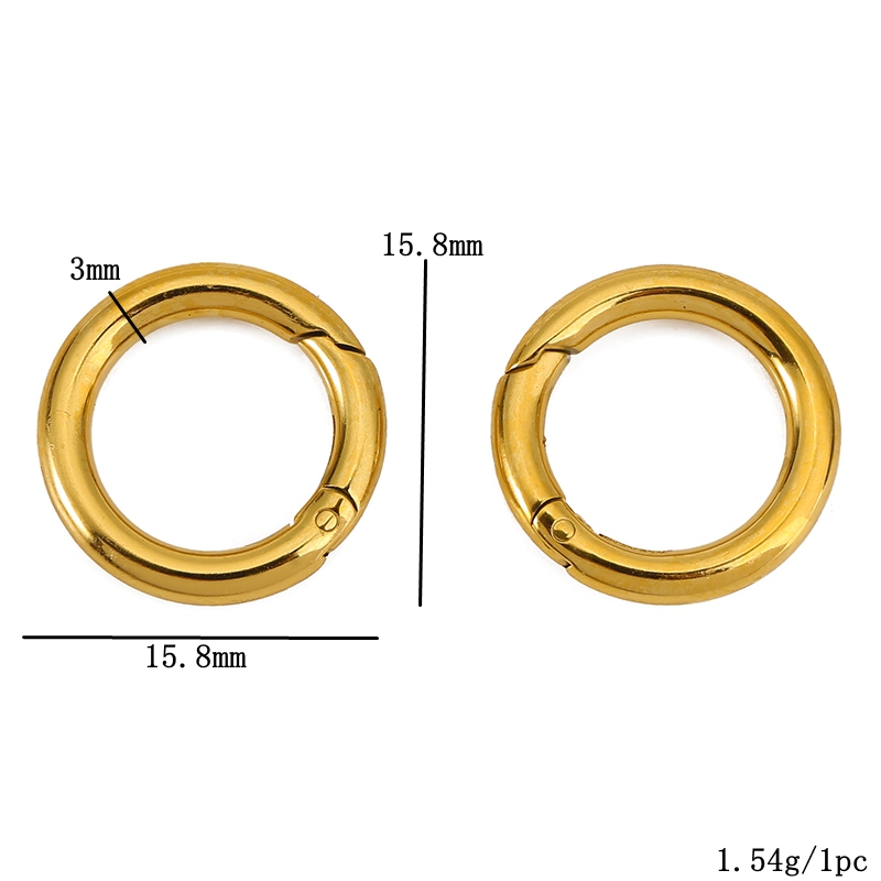 Fermoirs en acier inoxydable,  - Jewelry Making Rings avis et prix