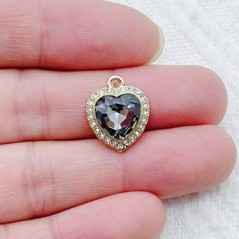 Pendentif en forme de cœur inc - Jewelry Making Accessories avis et prix
