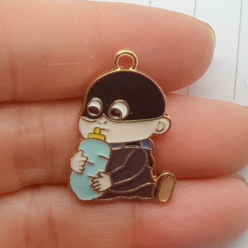 Pendentif en alliage à motif d - Jewelry Making Accessories avis et prix