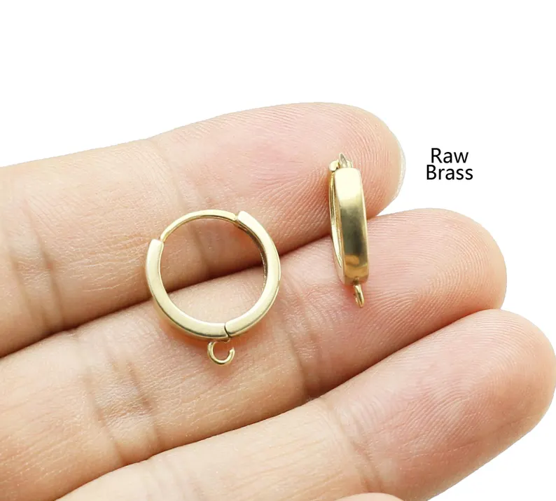 10 pièces cerceaux d'oreille e - Jewelry Making Metal Supplies avis et prix
