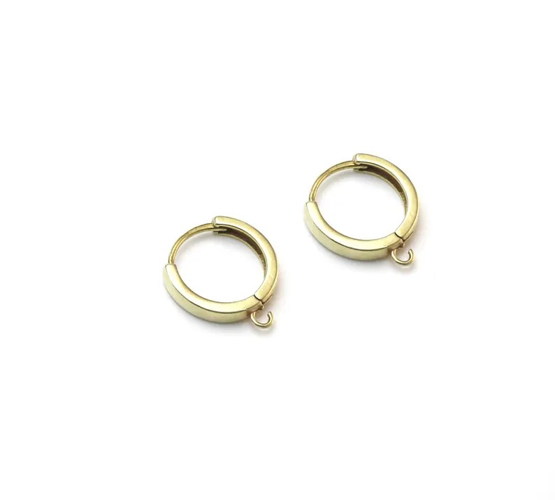 10 pièces cerceaux d'oreille e - Jewelry Making Metal Supplies avis et prix