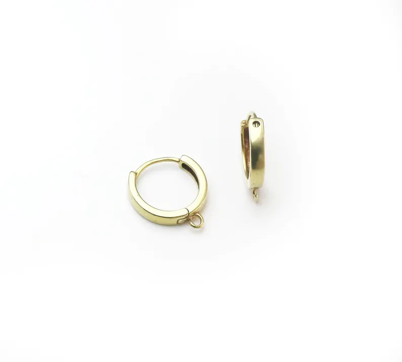 10 pièces cerceaux d'oreille e - Jewelry Making Metal Supplies avis et prix
