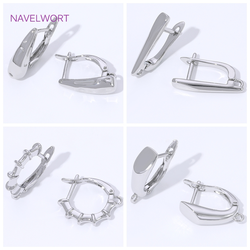 Crochets d'oreille lisses plaq - Jewelry Making Articles avis et prix