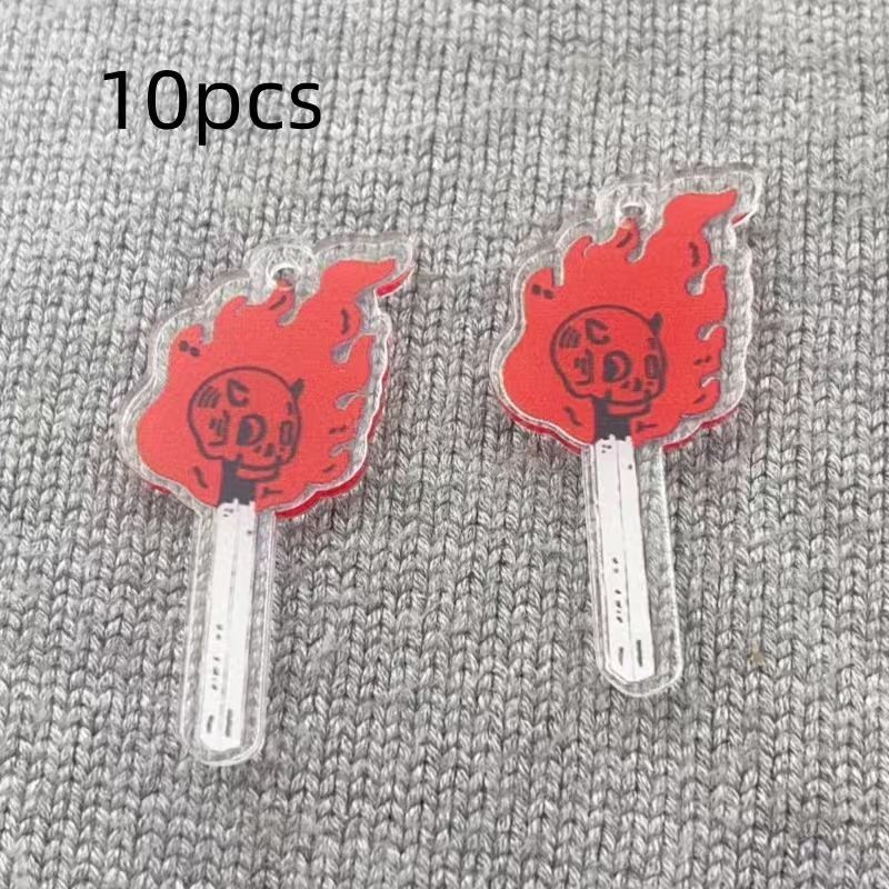 Pendentif tête de mort en acry - Jewelry Making Accessories avis et prix