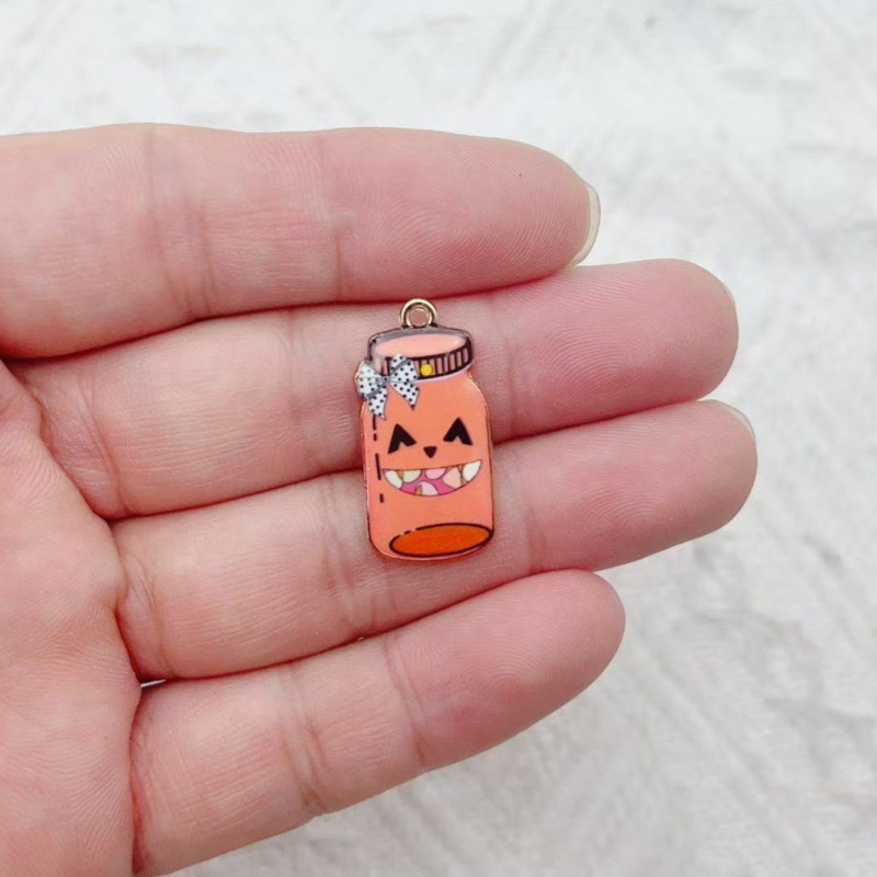 Pendentif bouteille imprimé en - Jewelry Making Accessories avis et prix