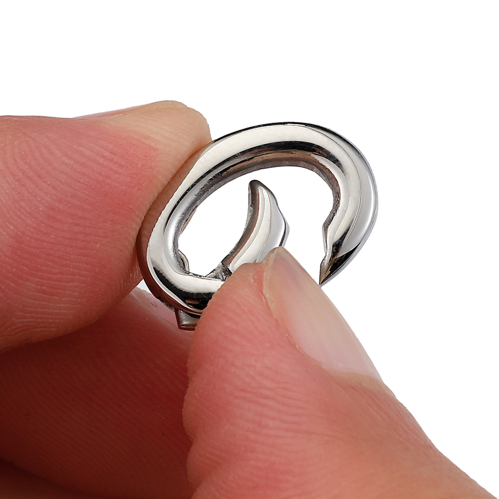 Fermoir mousqueton à ressort e - Jewelry Making Rings avis et prix