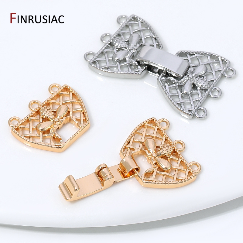 Connecteur à fermoirs en laito - Jewelry Making Articles avis et prix