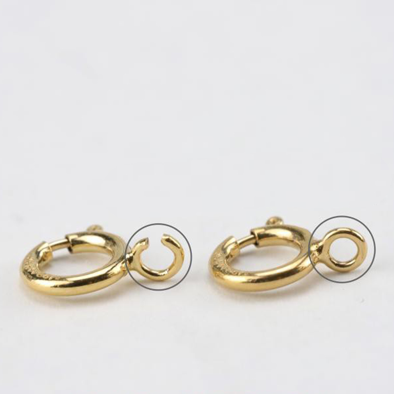 Fermoirs à ressort en or rempl - Jewelry Making Articles avis et prix