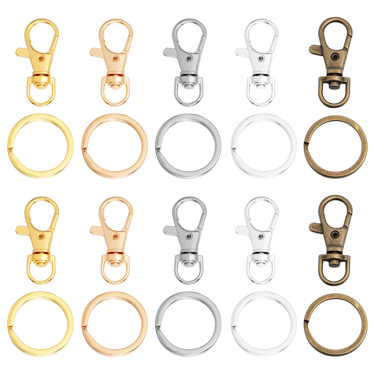 10 ensembles de crochets mousq - Jewelry Making Rings avis et prix